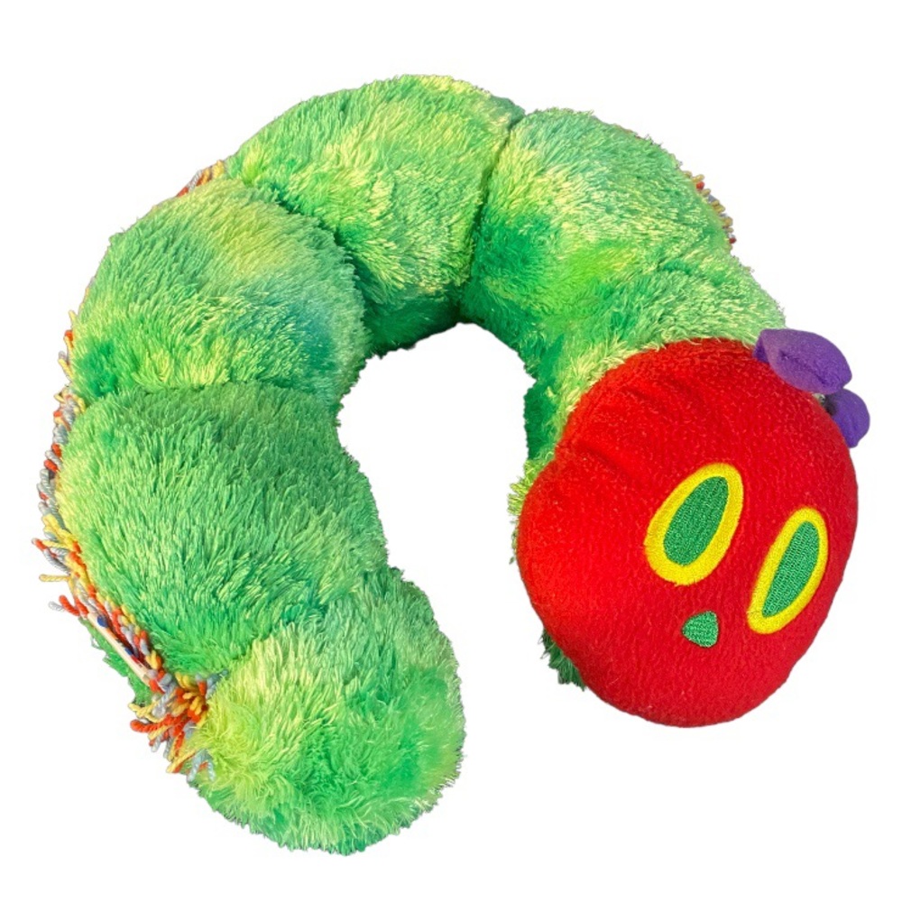 The World of Eric Carle Very Hungry Caterpillar Plush Travel Neck Support Pillow